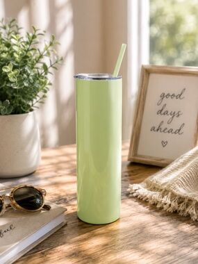 20 oz Skinny Tumbler HOGG Lime
